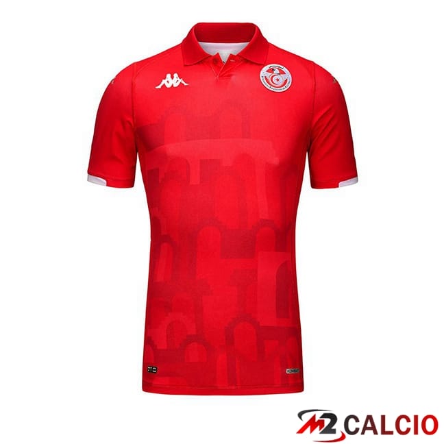 Maglie Calcio Tunisia Prima Rosso 2024/2025