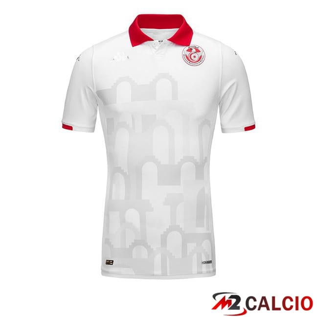 Maglie Calcio Tunisia Seconda Bianco 2024/2025