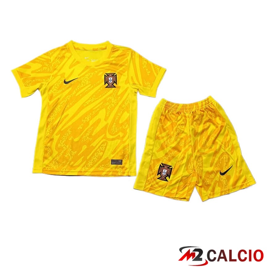 Maglie Calcio Portogallo Bambino Portiere 2024/2025