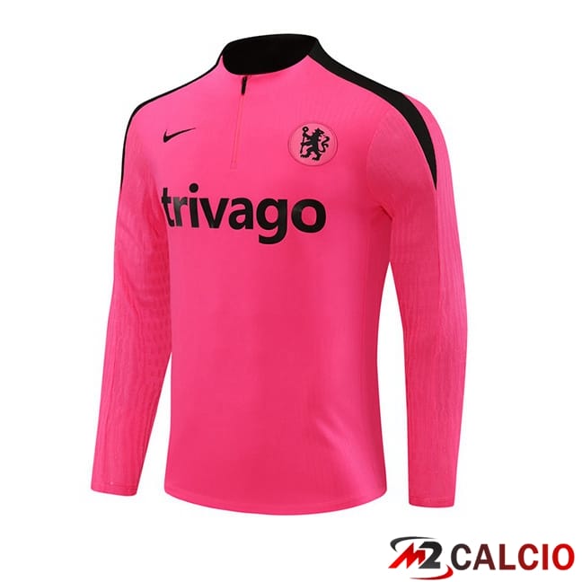 Felpa Allenamento FC Chelsea Rosa 2024/2025