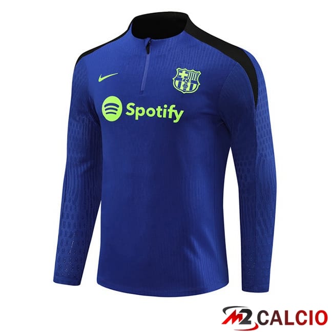 Felpa Allenamento FC Barcellona Blu 2024/2025