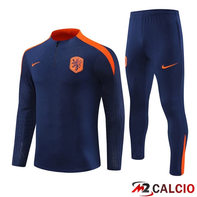 Tuta Calcio Paesi Bassi Blu Reale 2024/2025