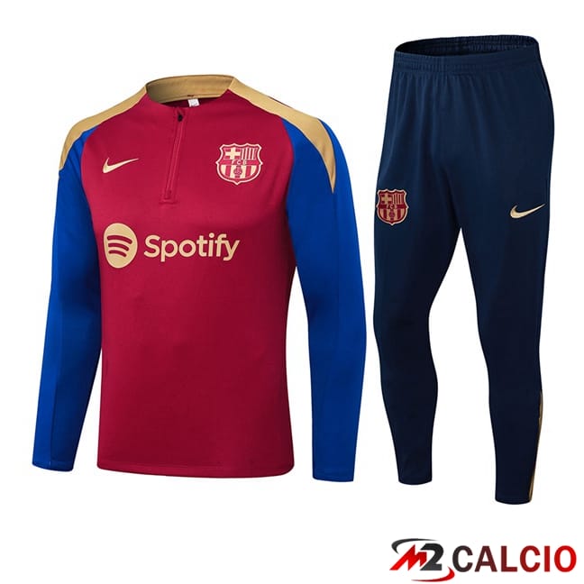 Tuta Calcio FC Barcellona Blu Rosso 2024/2025