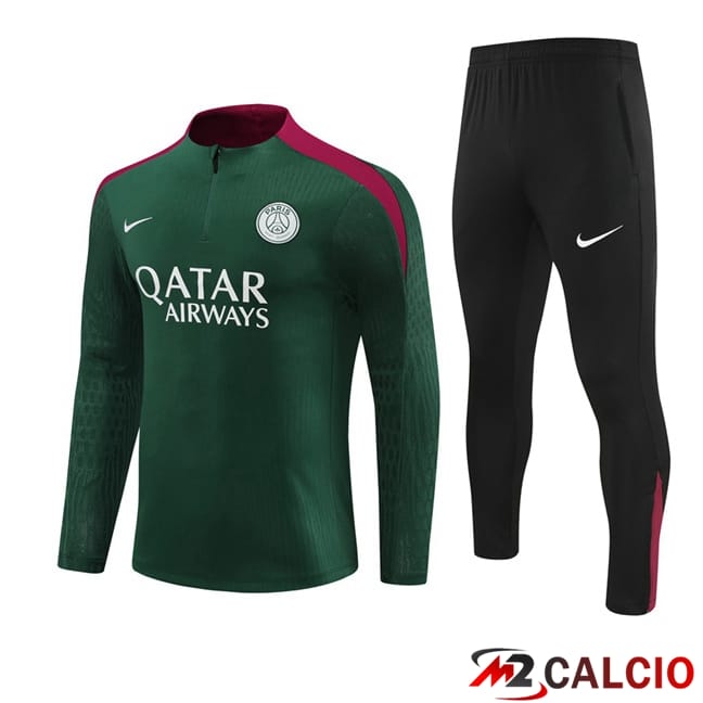 Tuta Calcio Paris PSG Verde 2024/2025