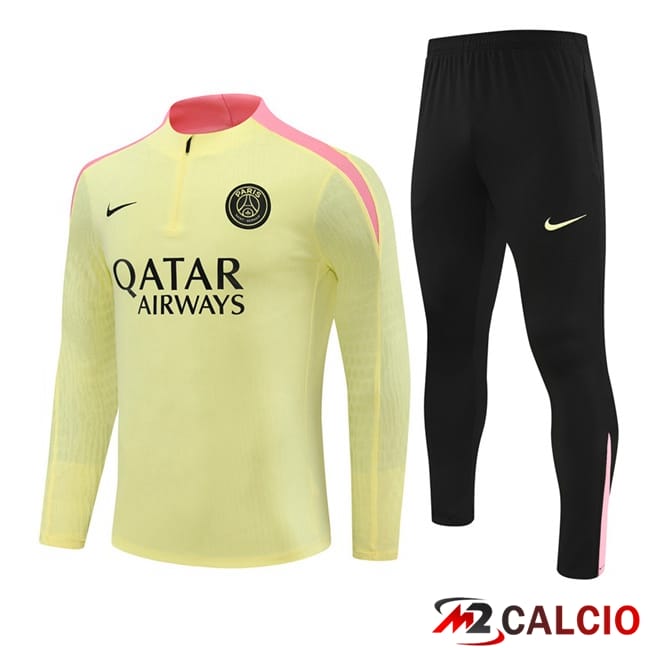 Tuta Calcio Paris PSG Giallo 2024/2025