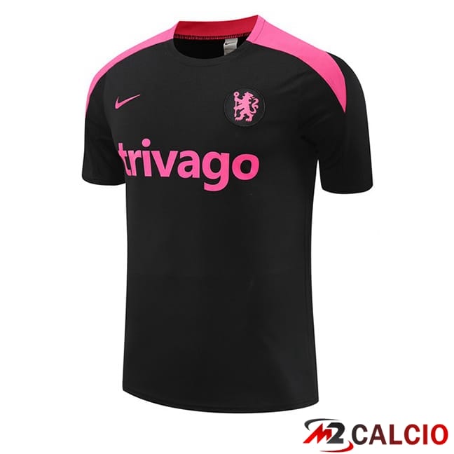 T Shirt Allenamento FC Chelsea Nero 2024/2025