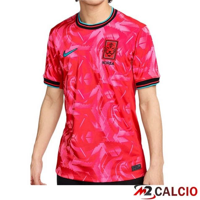 Maglie Calcio Corea Prima Rosso 2024/2025