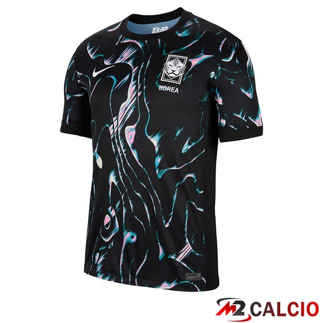 Maglie Calcio Corea Seconda Nero 2024/2025