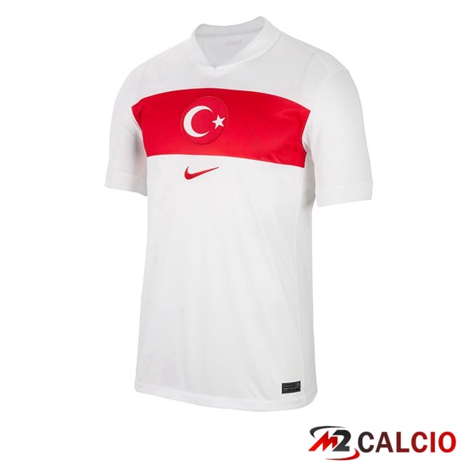 Maglie Calcio Turchia Prima Bianco 2024/2025