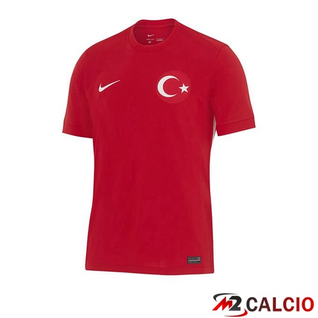 Maglie Calcio Turchia Seconda Rosso 2024/2025