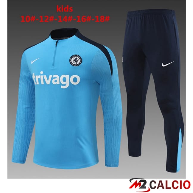 Tuta Calcio FC Chelsea Bambino Blu 2024/2025