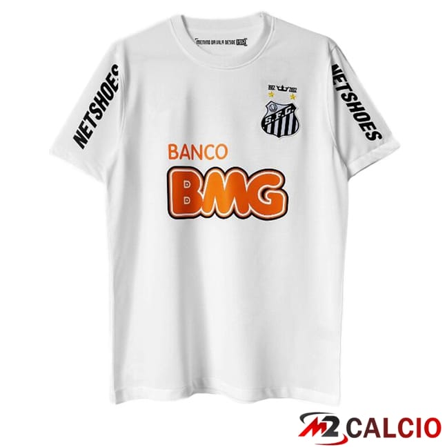 Maglie Calcio Santos FC Retro Prima Bianco 2012-2013