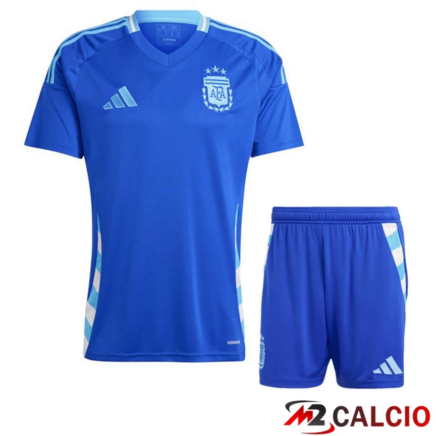 Maglia Nazionale Argentina Seconda + Pantaloncini 2024/2025