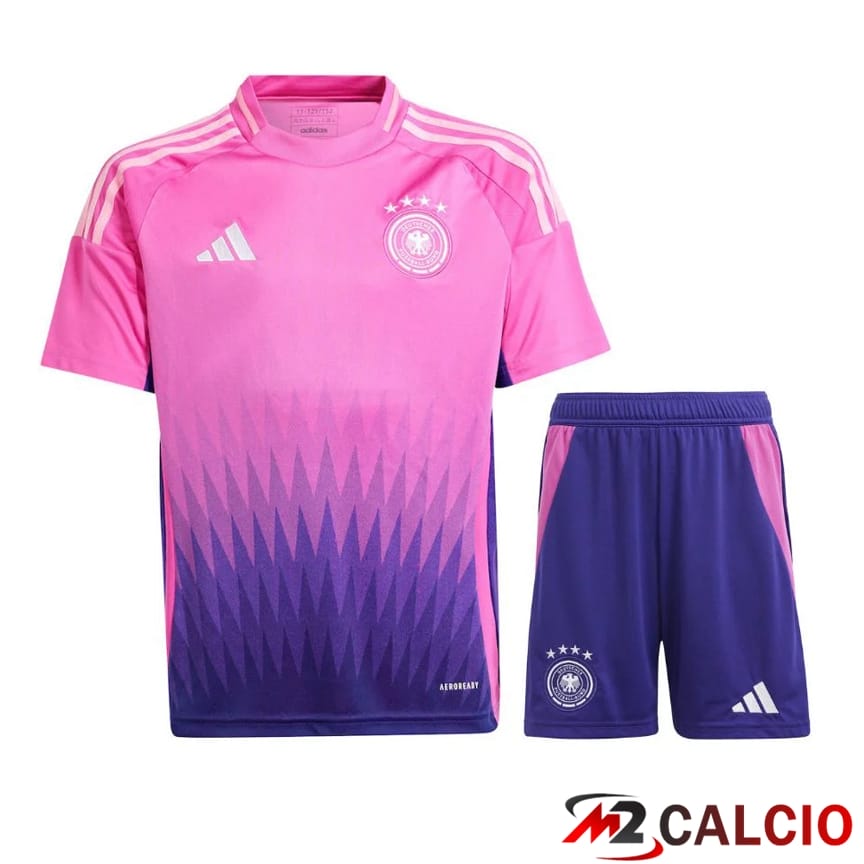Maglia Nazionale Germania Seconda + Pantaloncini UEFA Euro 2024