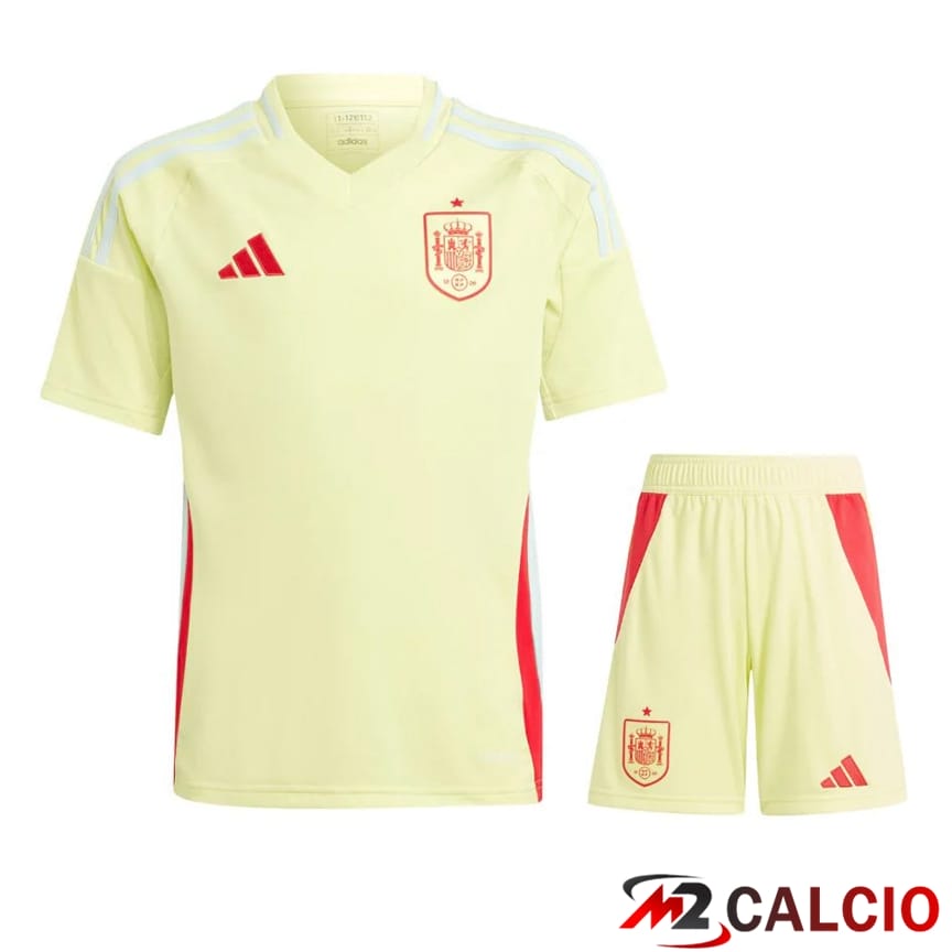 Maglia Nazionale Spagna Seconda + Pantaloncini 2024/2025