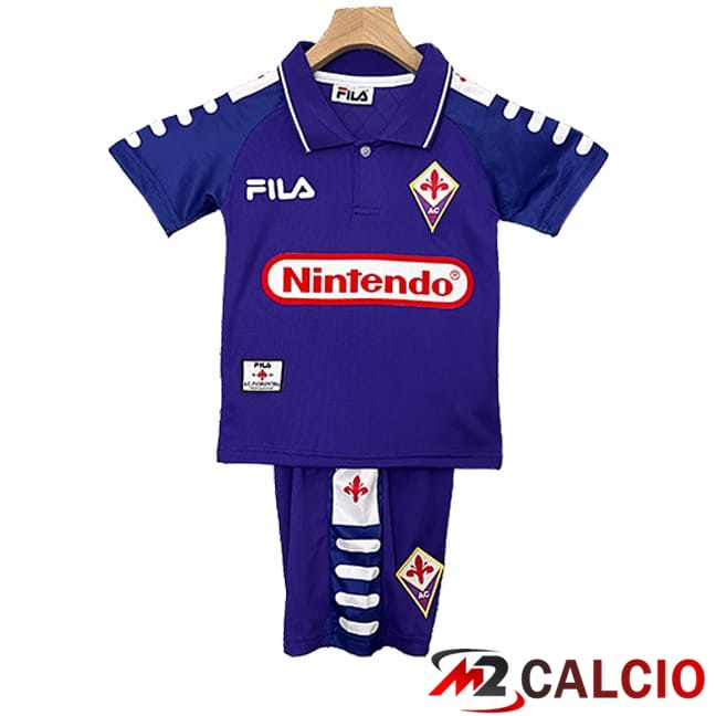 Maglie Calcio ACF Fiorentina Retro Bambino Prima 1998/1999