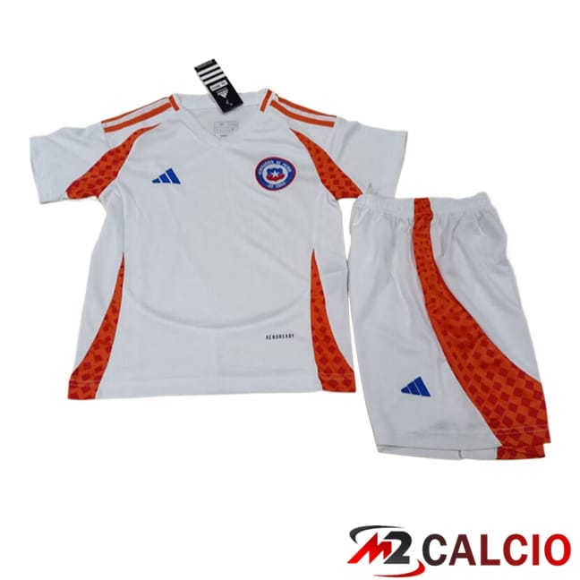 Maglie Calcio Chile Bambino Seconda 2024/2025