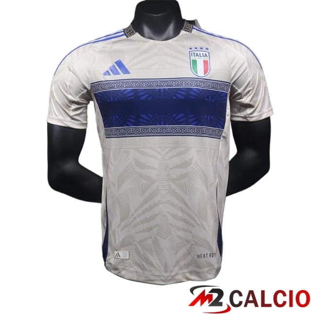 Maglie Calcio Italia Versace Versione Bianco 2024/2025