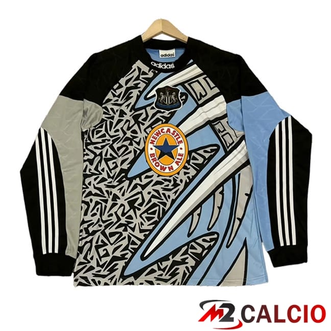 Maglie Calcio Newcastle United Retro Manica Lunga Blu 1995/1996