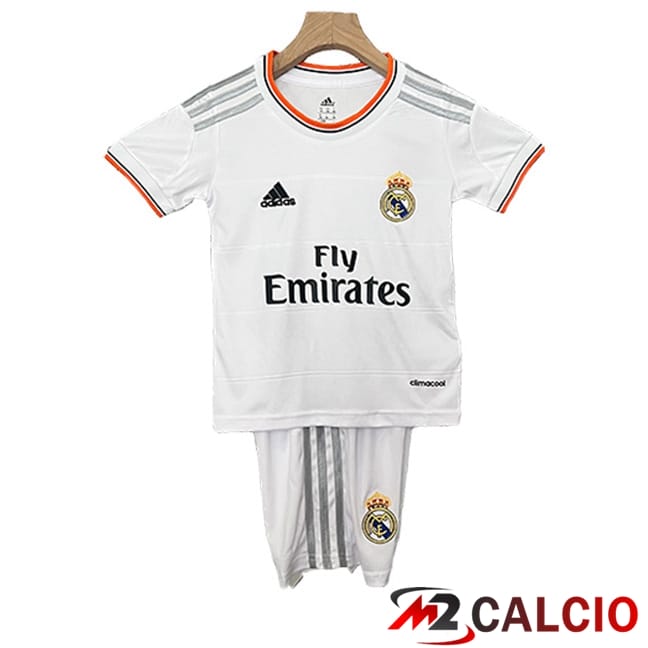 Maglie Calcio Real Madrid Retro Bambino Prima 2013/2014