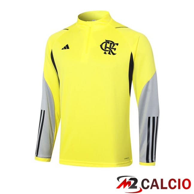 Felpa Allenamento Flamengo Giallo 2024/2025