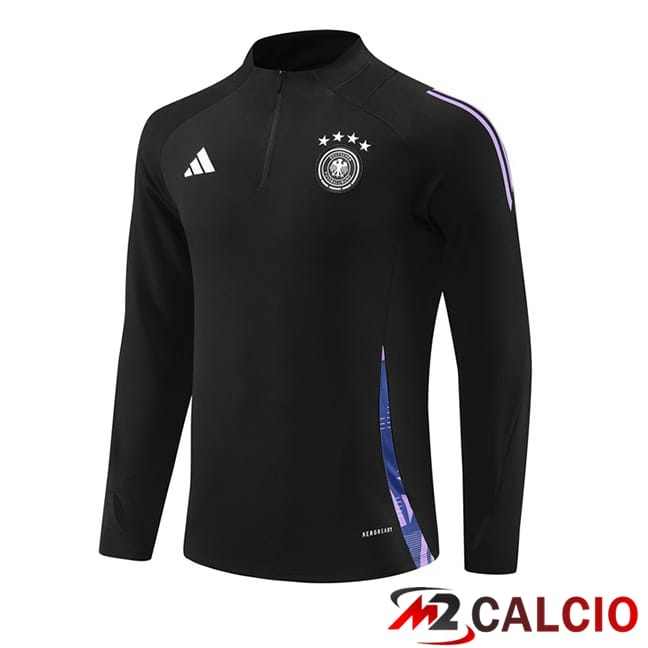 Felpa Allenamento Germania Nero 2024/2025