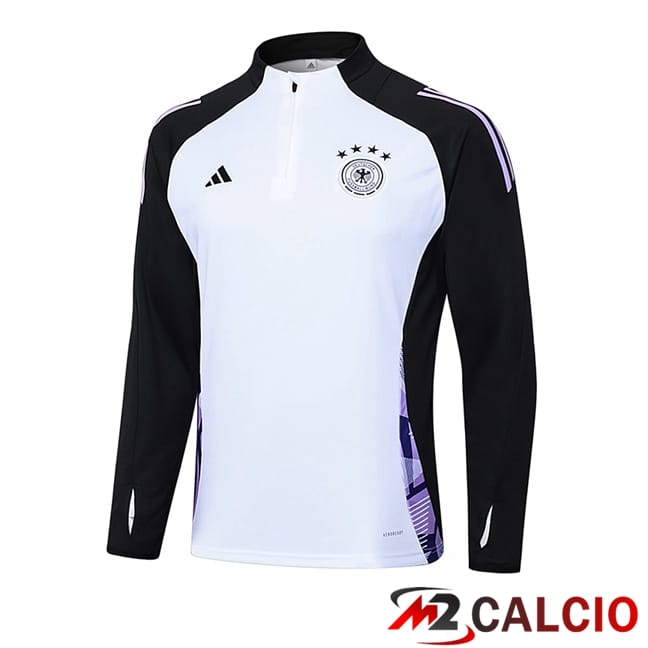 Felpa Allenamento Germania Bianco 2024/2025