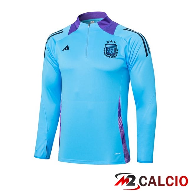 Felpa Allenamento Argentina Blu 2024/2025