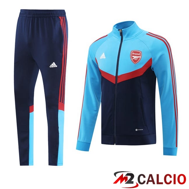 Insieme Tuta Calcio - Giacca Arsenal Blu 2024/2025