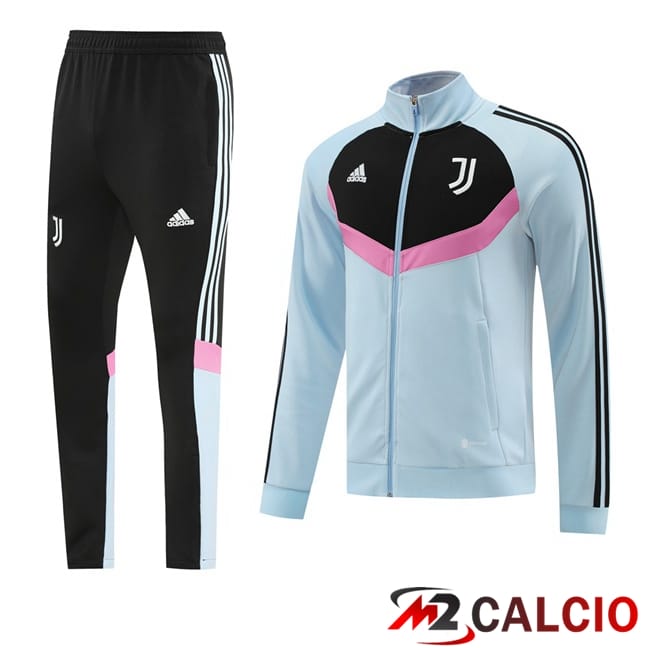 Insieme Tuta Calcio - Giacca Juventus Bianco Nero 2024/2025
