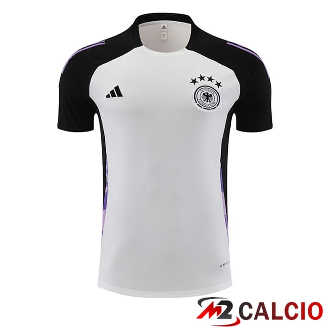 T Shirt Allenamento Germania Bianco 2024/2025