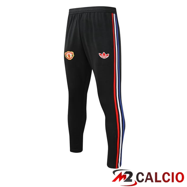 Pantaloni Da Allenamento Manchester United Nero 2024/2025