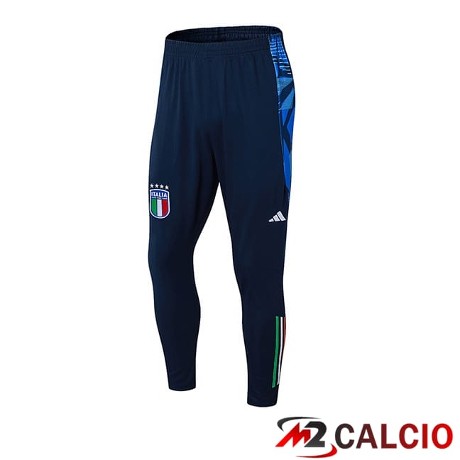 Pantaloni Da Allenamento Italia Blu Reale 2024/2025