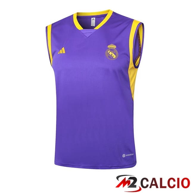 Canotta Allenamento Real Madrid Viola 2024/2025