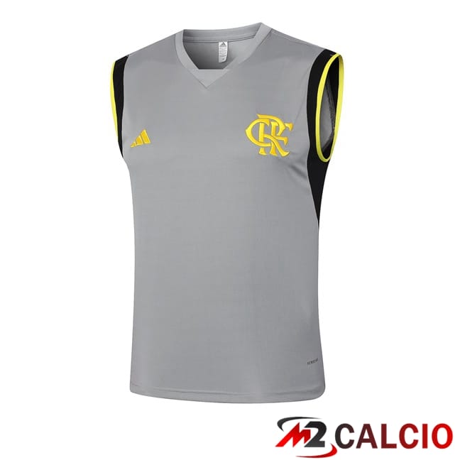 Canotta Allenamento Flamengo Grigio 2024/2025