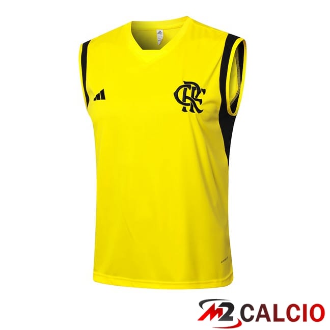Canotta Allenamento Flamengo Giallo 2024/2025