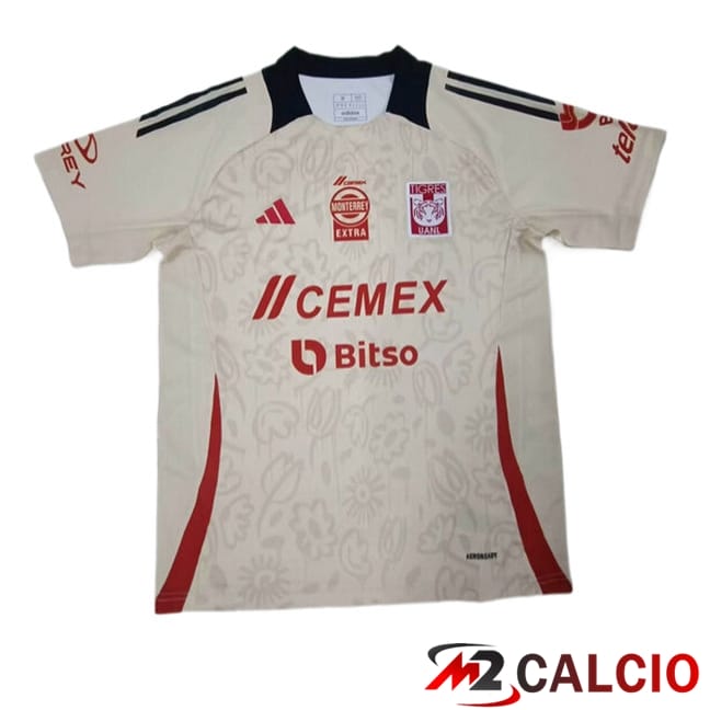 Maglie Calcio Tigres UANL Edizione Speciale Beige 2024/2025