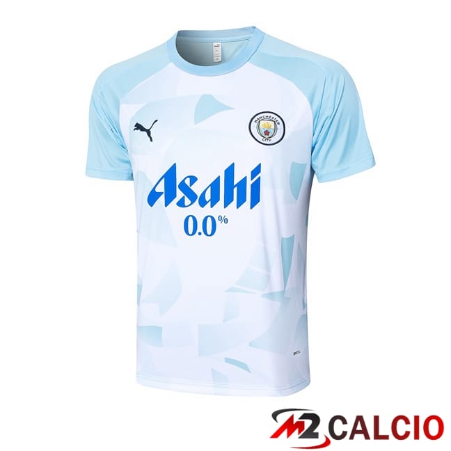 T Shirt Allenamento Manchester City Blu 2024/2025