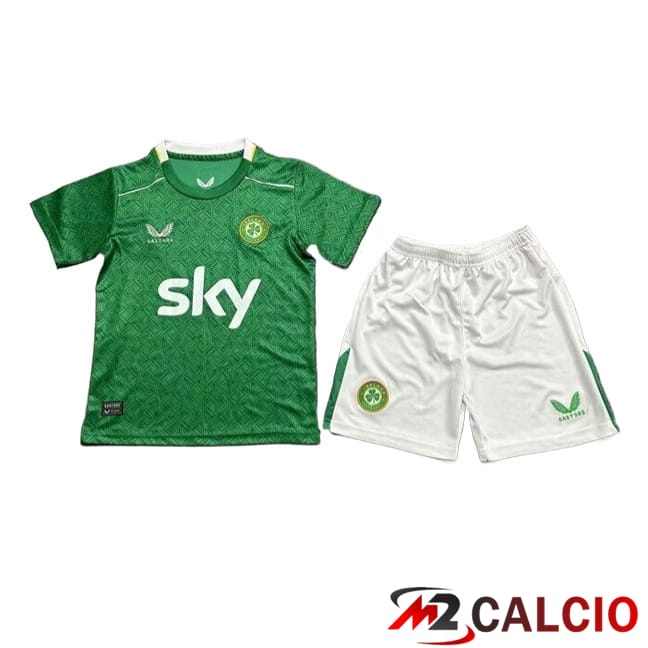 Maglie Calcio Irlanda Bambino Prima 2024/2025