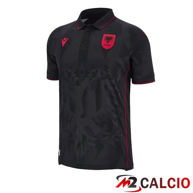Maglie Calcio Albania Terza Nero 2023/2024