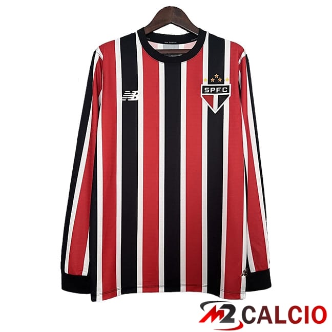 Maglie Calcio Sao Paulo FC Seconda Manica Lunga 2024/2025