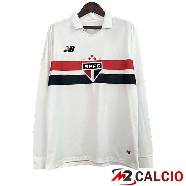 Maglie Calcio Sao Paulo FC Prima Manica Lunga 2024/2025