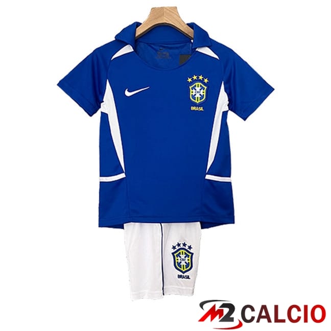 Maglie Calcio Brasile Retro Bambino Seconda 2000