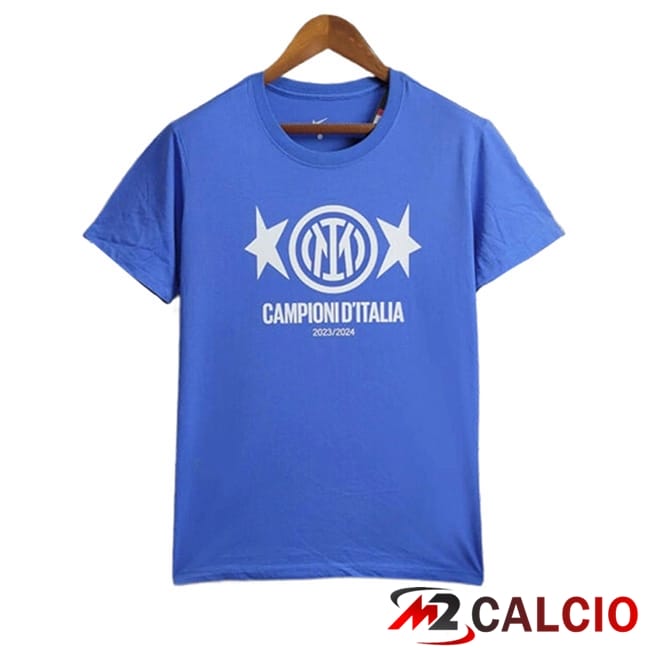 Maglie Calcio Inter Milan T-Shirt Champion 2 Blu 2023/2024