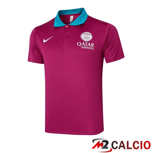 Maglia Polo Paris PSG Viola 2024/2025