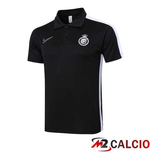 Maglia Polo Al-Nassr FC Nero 2024/2025