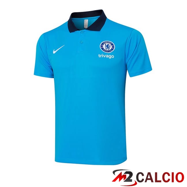Maglia Polo FC Chelsea Blu 2024/2025