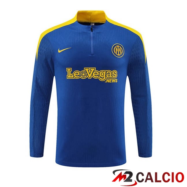 Felpa Allenamento Inter Milan Blu 2024/2025