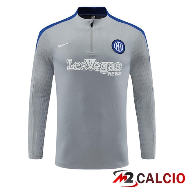 Felpa Allenamento Inter Milan Grigio 2024/2025