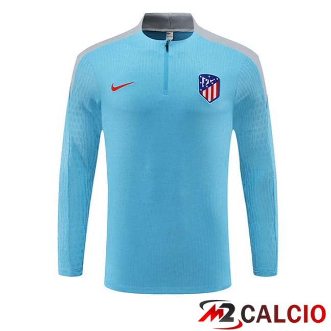 Felpa Allenamento Atletico Madrid Blu 2024/2025